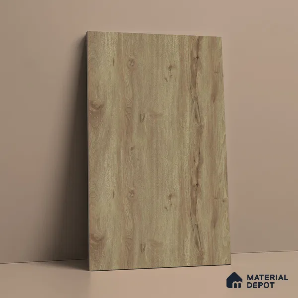 Wooden Look LM 02934 Highland Dark 8 ft x 4 ft Natura Finish Decorative Laminate - 1 mm | Suitable for TV Unit, Wardrobe, Kitchen Cabinets