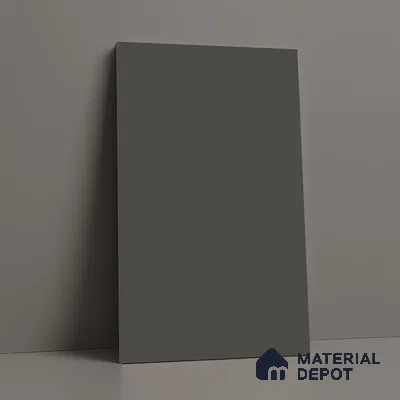 Textured Solid Look LM 02936 Dark Grey 8 ft x 4 ft Natura Finish Decorative Laminate - 1 mm | Suitable for TV Unit, Wardrobe, Kitchen Cabinets