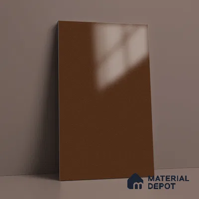 Textured Solid Look LM 02942 Metallic Golden 8 ft x 4 ft Textura Finish Decorative Laminate - 1 mm | Suitable for TV Unit, Wardrobe, Kitchen Cabinets