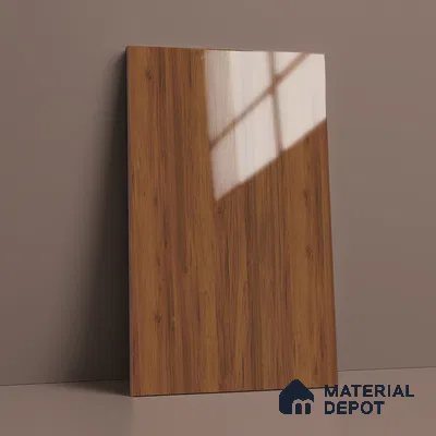 Wooden Look LM 02953 Tribcano 8 ft x 4 ft High Gloss Finish Decorative Laminate - 1 mm | Suitable for TV Unit, Wardrobe, Kitchen Cabinets