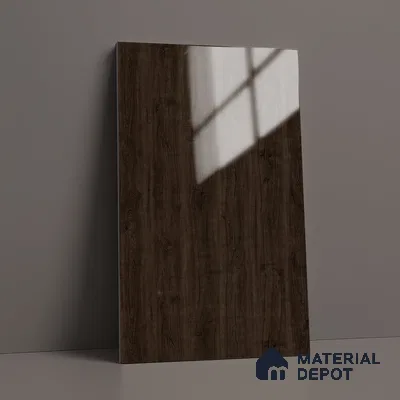 Wooden Look LM 02967 Jute Maple 8 ft x 4 ft High Gloss Finish Decorative Laminate - 1 mm | Suitable for TV Unit, Wardrobe, Kitchen Cabinets