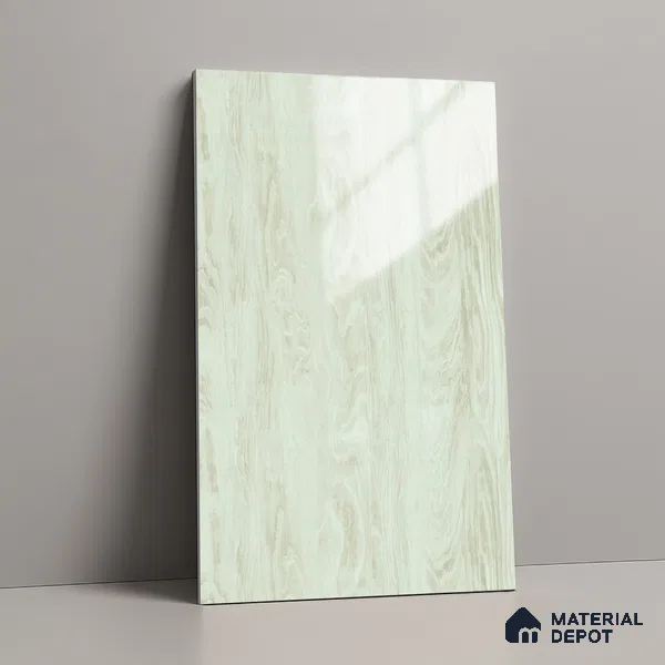 Wooden Look LM 02972 Casablanca 8 ft x 4 ft High Gloss Finish Decorative Laminate - 1 mm | Suitable for TV Unit, Wardrobe, Kitchen Cabinets