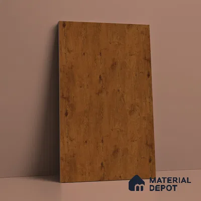 Wooden Look LM 02995 Natural Red Fern 8 ft x 4 ft Suede Finish Decorative Laminate - 1 mm | Suitable for TV Unit, Wardrobe, Kitchen Cabinets