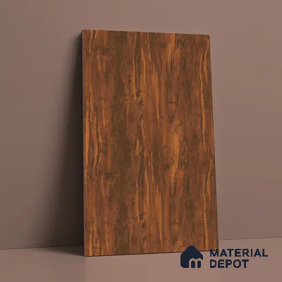 Wooden Look LM 03001 Bronze Musk 8 ft x 4 ft Suede Finish Decorative Laminate - 1 mm | Suitable for TV Unit, Wardrobe, Kitchen Cabinets