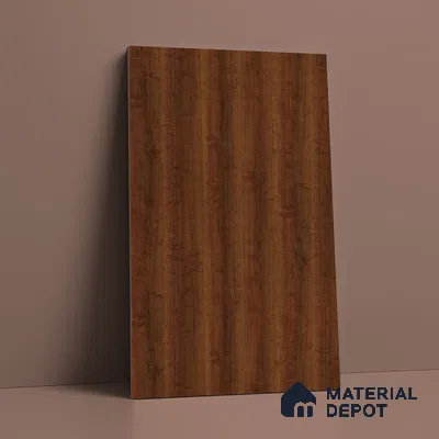 Wooden Look LM 03003 Crimson Cedar 8 ft x 4 ft Suede Finish Decorative Laminate - 1 mm | Suitable for TV Unit, Wardrobe, Kitchen Cabinets