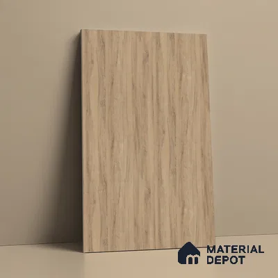 Wooden Look LM 03007 Village Oak 8 ft x 4 ft Suede Finish Decorative Laminate - 1 mm | Suitable for TV Unit, Wardrobe, Kitchen Cabinets