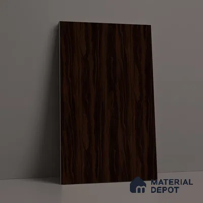 Wooden Look LM 03011 Fume Walnut 8 ft x 4 ft Suede Finish Decorative Laminate - 1 mm | Suitable for TV Unit, Wardrobe, Kitchen Cabinets