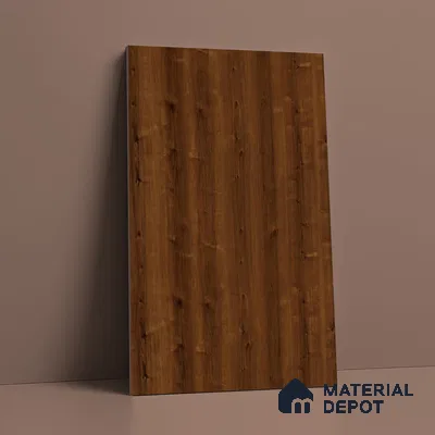 Wooden Look LM 03015 Rusted Maple 8 ft x 4 ft Suede Finish Decorative Laminate - 1 mm | Suitable for TV Unit, Wardrobe, Kitchen Cabinets