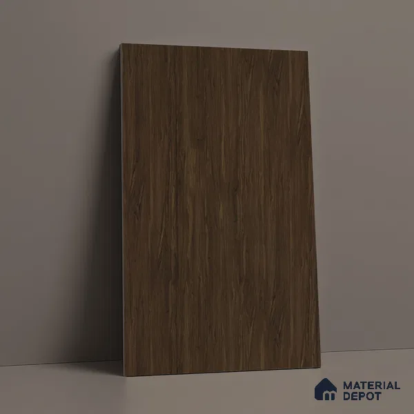 Wooden Look LM 01654 Deep Meranti 8 ft x 4 ft Texture Finish Decorative Laminate - 1 mm | Suitable for TV Unit, Wardrobe, Kitchen Cabinets