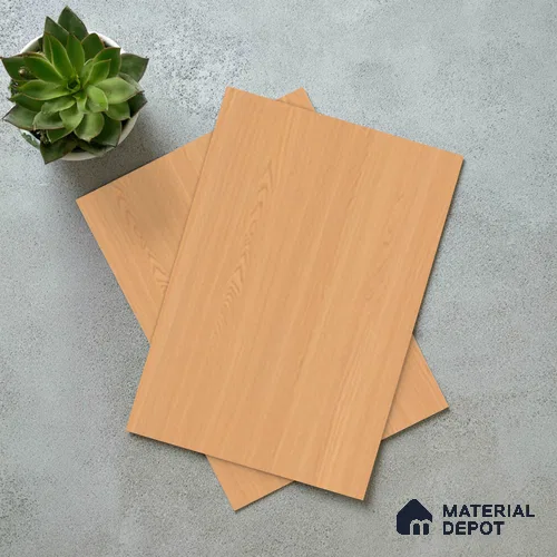 Wooden Look LM 15541 Moore White 8 ft x 4 ft Matte Finish Decorative Laminate - 1 mm | Suitable for TV Unit, Wardrobe, Kitchen Cabinets