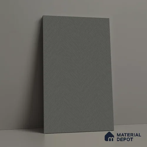 Solid Colors Look LM 15525 Strom Storm Grey 8 ft x 4 ft Matte Finish Decorative Laminate - 1 mm | Suitable for Living Room, Kitchen, Office