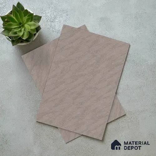 Fabric Look LM 15547 Cotton Sketch Brown 8 ft x 4 ft Matte Finish Decorative Laminate - 1 mm | Suitable for TV Unit, Wardrobe, Kitchen Cabinets