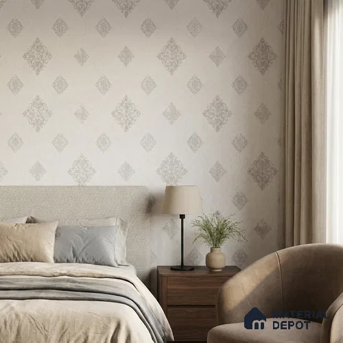 659 | 9.5 Meter x 21 Inch Patterned Look Wallpaper - 55 Sq. Ft.