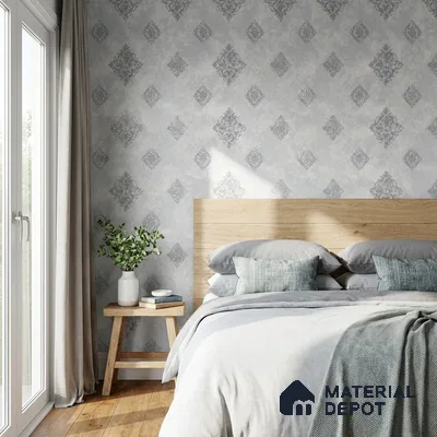 661 | 9.5 Meter x 21 Inch  Patterned Look Wallpaper - 55 Sq. Ft.