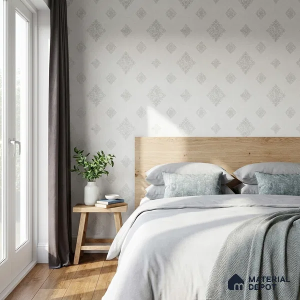 663 | 9.5 Meter x 21 Inch  Patterned Look Wallpaper - 55 Sq. Ft.