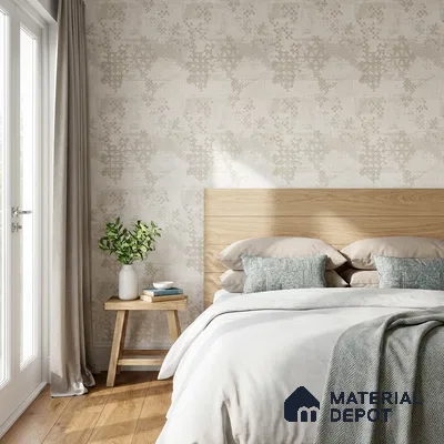 667 | 9.5 Meter x 21 Inch  Patterned Look Wallpaper - 55 Sq. Ft.