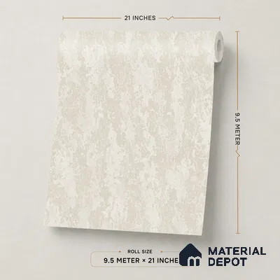 604 | 9.5 Meter x 21 Inch  Patterned Look Wallpaper - 55 Sq. Ft.