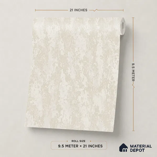 604 | 9.5 Meter x 21 Inch  Patterned Look Wallpaper - 55 Sq. Ft.