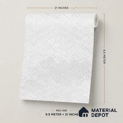 606 | 9.5 Meter x 21 Inch  Patterned Look Wallpaper - 55 Sq. Ft.