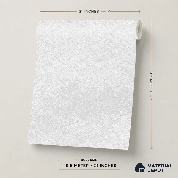 606 | 9.5 Meter x 21 Inch  Patterned Look Wallpaper - 55 Sq. Ft.