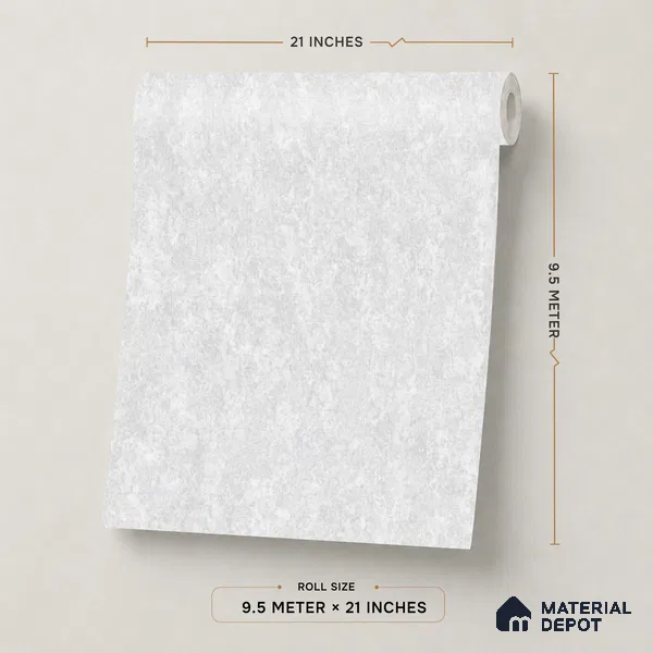 607 | 9.5 Meter x 21 Inch  Patterned Look Wallpaper - 55 Sq. Ft.