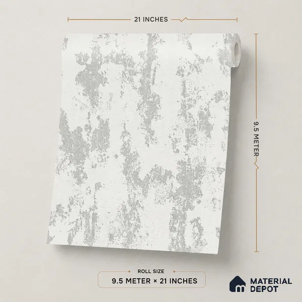 625 | 9.5 Meter x 21 Inch  Patterned Look Wallpaper - 55 Sq. Ft.