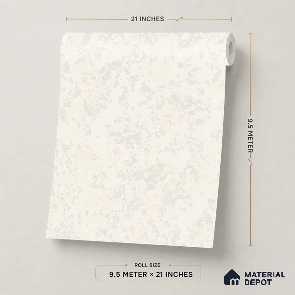 627 | 9.5 Meter x 21 Inch Patterned Look Wallpaper - 55 Sq. Ft.