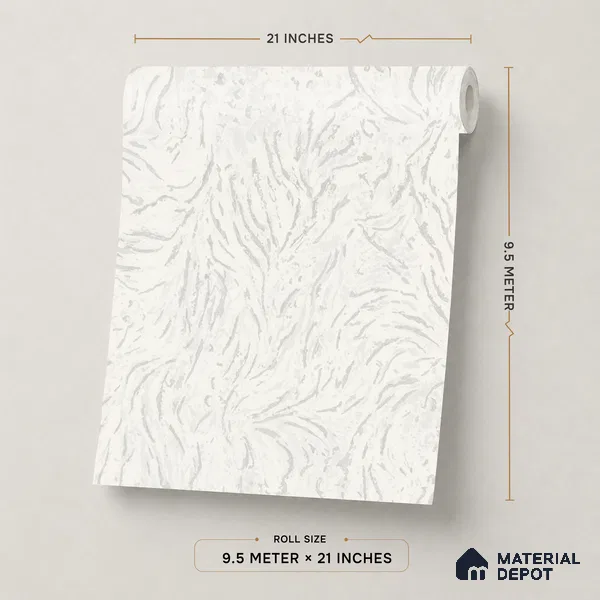 628 | 9.5 Meter x 21 Inch  Patterned Look Wallpaper - 55 Sq. Ft.