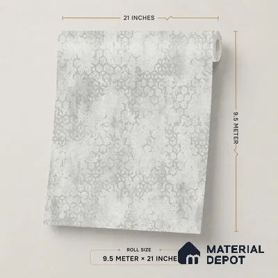 642 | 9.5 Meter x 21 Inch  Patterned Look Wallpaper - 55 Sq. Ft.