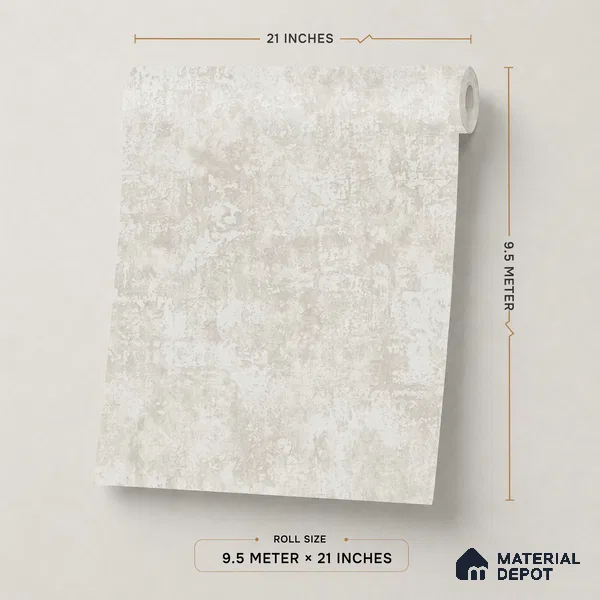 645 | 9.5 Meter x 21 Inch  Patterned Look Wallpaper - 55 Sq. Ft.