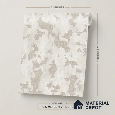 650 | 9.5 Meter x 21 Inch  Patterned Look Wallpaper - 55 Sq. Ft.