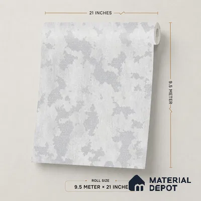 654 | 9.5 Meter x 21 Inch  Patterned Look Wallpaper - 55 Sq. Ft.