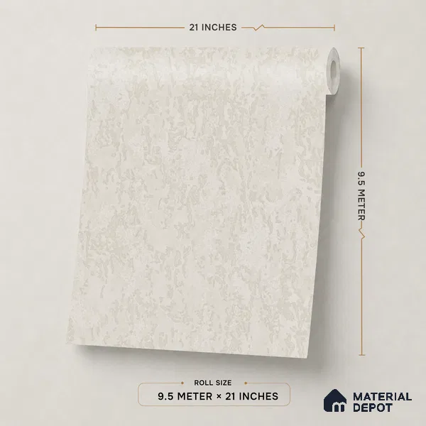 653 | 9.5 Meter x 21 Inch Patterned Look Wallpaper - 55 Sq. Ft.