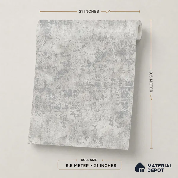 676 | 9.5 Meter x 21 Inch  Patterned Look Wallpaper - 55 Sq. Ft.