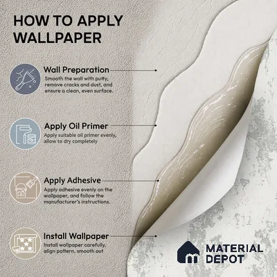 625 | 9.5 Meter x 21 Inch  Patterned Look Wallpaper - 55 Sq. Ft.