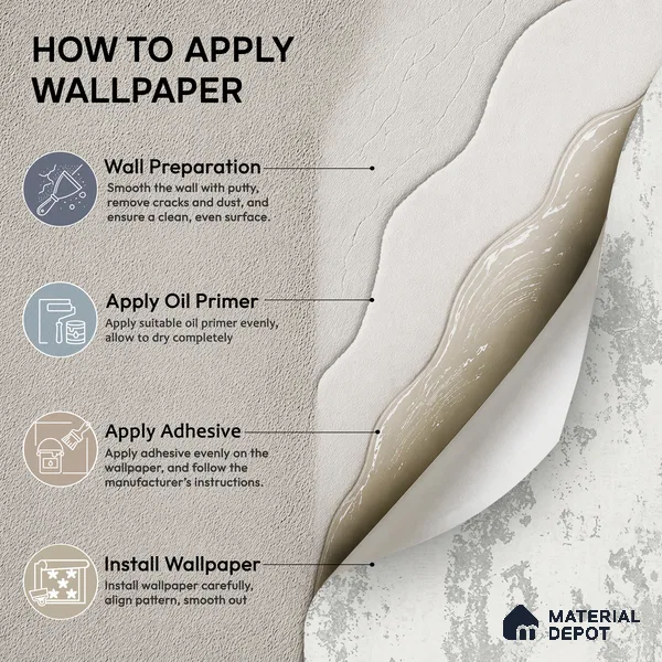 625 | 9.5 Meter x 21 Inch  Patterned Look Wallpaper - 55 Sq. Ft.