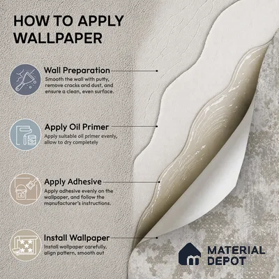 646 | 9.5 Meter x 21 Inch  Patterned Look Wallpaper - 55 Sq. Ft.