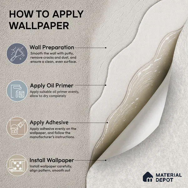 656 | 9.5 Meter x 21 Inch  Patterned Look Wallpaper - 55 Sq. Ft.