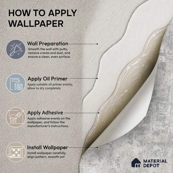 676 | 9.5 Meter x 21 Inch  Patterned Look Wallpaper - 55 Sq. Ft.