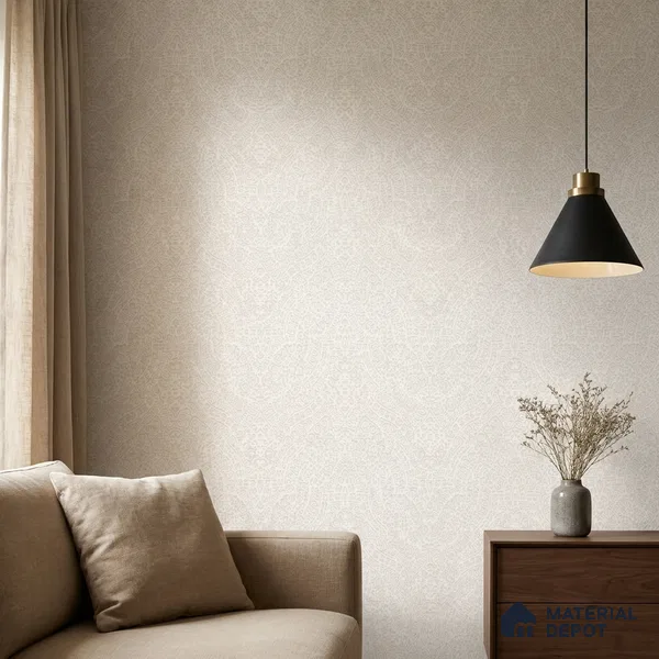 608 | 9.5 Meter x 21 Inch  Patterned Look Wallpaper - 55 Sq. Ft.