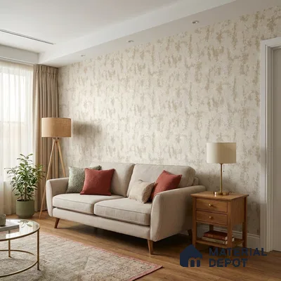 622 | 9.5 Meter x 21 Inch  Patterned Look Wallpaper - 55 Sq. Ft.