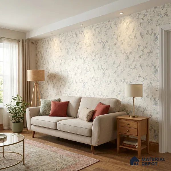 626 | 9.5 Meter x 21 Inch  Patterned Look Wallpaper - 55 Sq. Ft.