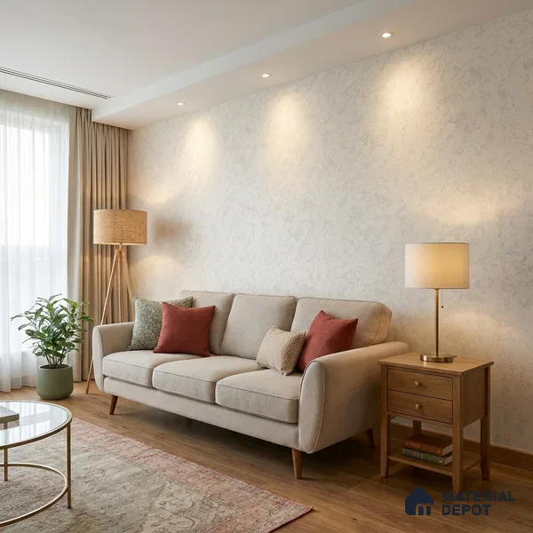 627 | 9.5 Meter x 21 Inch Patterned Look Wallpaper - 55 Sq. Ft.