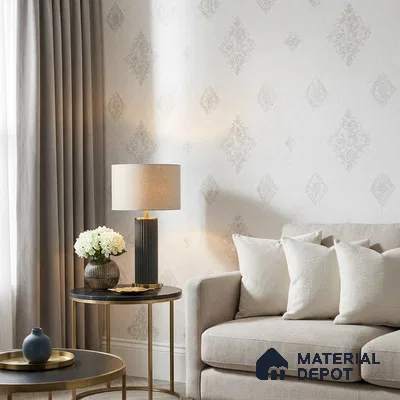 663 | 9.5 Meter x 21 Inch  Patterned Look Wallpaper - 55 Sq. Ft.