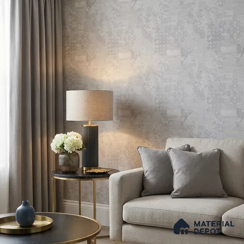669 | 9.5 Meter x 21 Inch  Patterned Look Wallpaper - 55 Sq. Ft.
