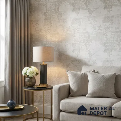 671 | 9.5 Meter x 21 Inch  Patterned Look Wallpaper - 55 Sq. Ft.