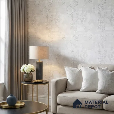 673 | 9.5 Meter x 21 Inch  Patterned Look Wallpaper - 55 Sq. Ft.