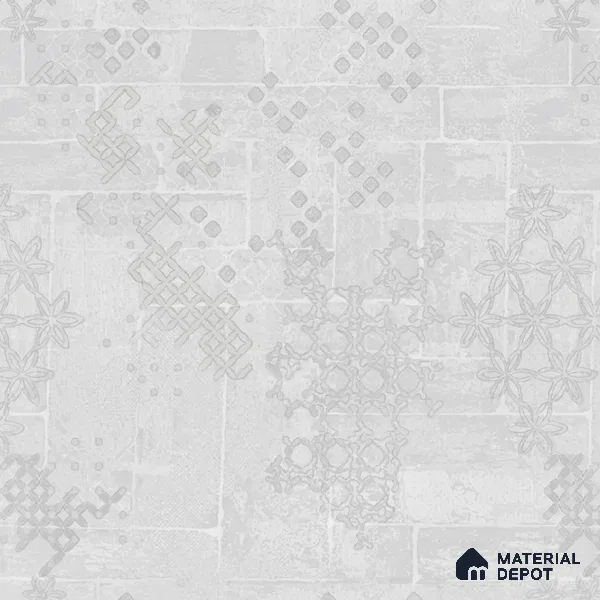 669 | 9.5 Meter x 21 Inch Patterned Look Wallpaper - 55 Sq. Ft.