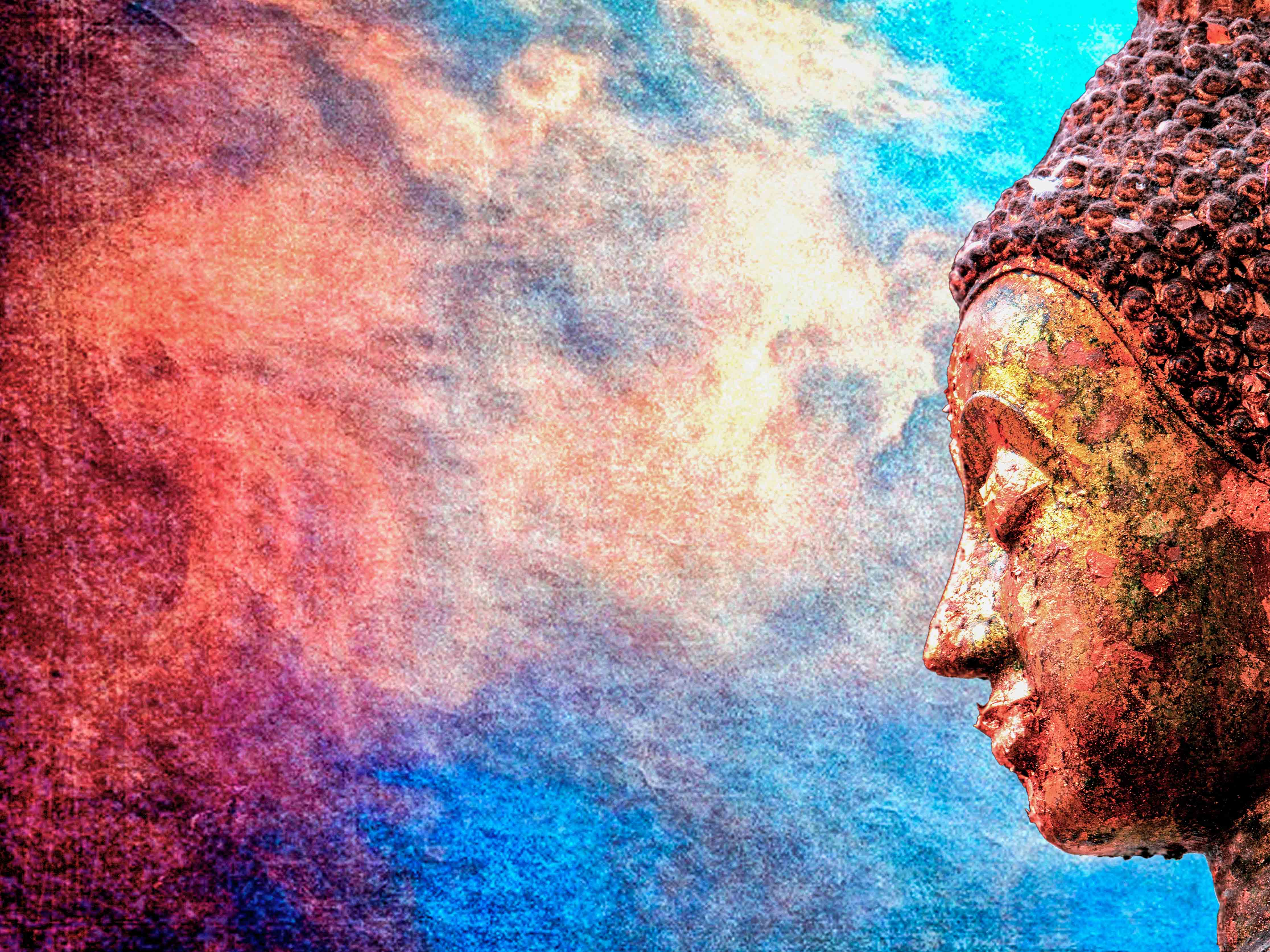 A close-up of a BUD - 02 | Bhuddha Series Abstract Look 50 inches Premium Paper (Customized Size Wallpaper) available at Material Depot in Bangalore