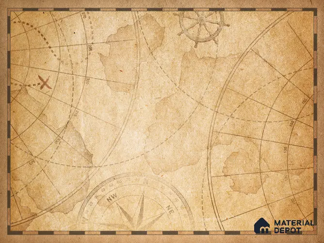 MAP - 02 A | Map Series Map Look 50 inches Premium Paper (Customized Size Wallpaper)